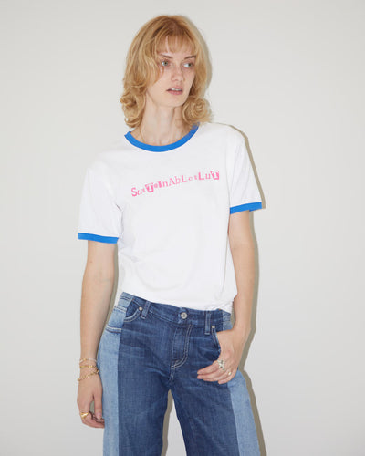 Rokit Originals Repurposed Vintage Edition Sustainable Sl*t Tee - M