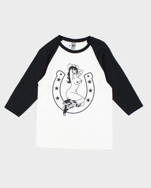 Rokit Originals Repurposed Vintage Edition Cowgirl Tee - S