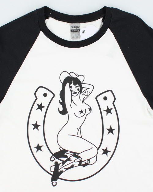 Rokit Originals Repurposed Vintage Edition Cowgirl Tee - S