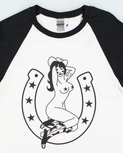 Rokit Originals Repurposed Vintage Edition Cowgirl Tee - S