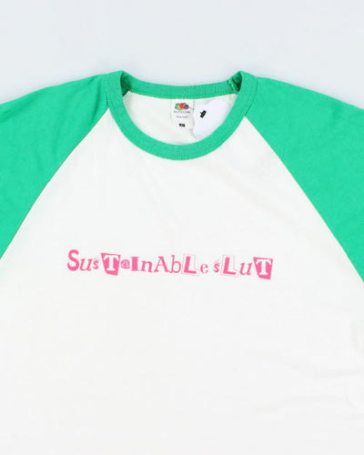 Rokit Originals Repurposed Vintage Edition Sustainable Sl*t Tee - L