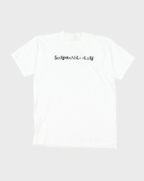 Rokit Originals Repurposed Vintage Edition Sustainable Sl*t Tee - M