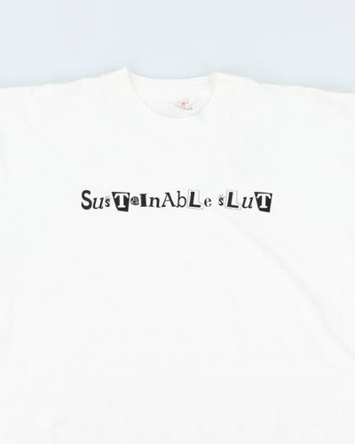 Rokit Originals Repurposed Vintage Edition Sustainable Sl*t Tee - M