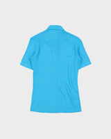 DSWT 1970s Benetton Short Sleeve Polo Shirt - XS