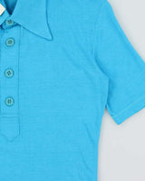 DSWT 1970s Benetton Short Sleeve Polo Shirt - XS