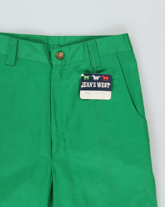 DSWT 1970s Jeans West High Waisted Bell Bottoms Trousers - W28 L32