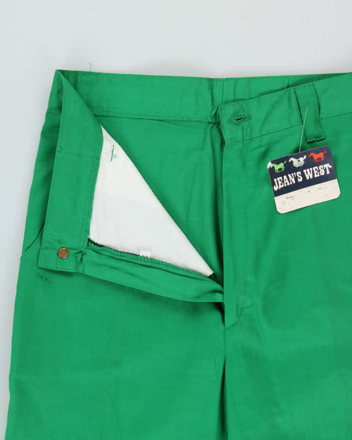 DSWT 1970s Jeans West High Waisted Bell Bottoms Trousers - W28 L32