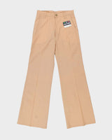 DSWT 1970s Jeans West High Waisted Bell Bottoms Trousers - W28 L32
