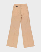 DSWT 1970s Jeans West High Waisted Bell Bottoms Trousers - W28 L32