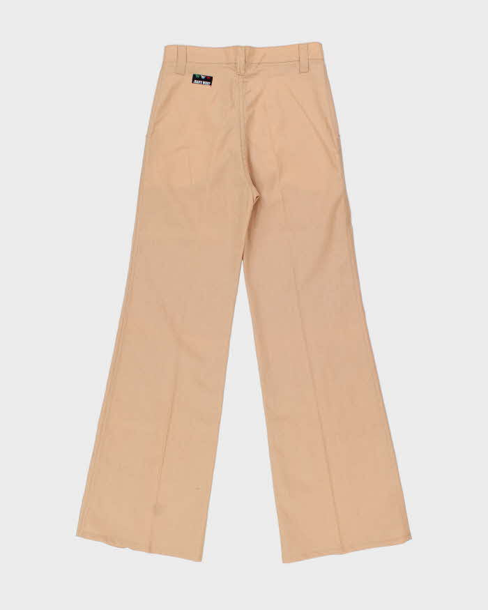 DSWT 1970s Jeans West High Waisted Bell Bottoms Trousers - W28 L32