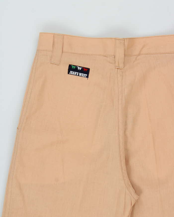 DSWT 1970s Jeans West High Waisted Bell Bottoms Trousers - W28 L32