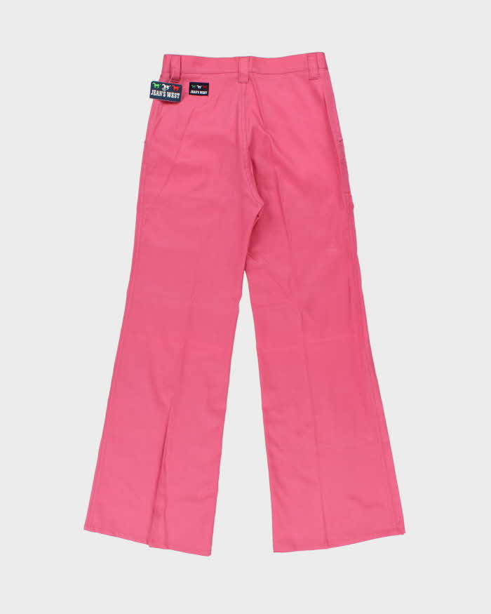 DSWT 1970s Jeans West High Waisted Bell Bottoms Trousers - W28 L30