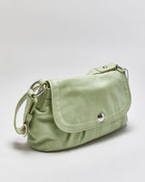 Vintage Y2k 2000s Coach Soho Pleated Flap Handbag