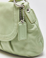 Vintage Y2k 2000s Coach Soho Pleated Flap Handbag