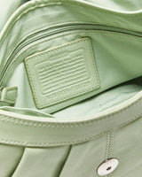 Vintage Y2k 2000s Coach Soho Pleated Flap Handbag