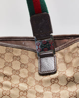 Vintage Gucci Sherry Line Tote Hopper Handbag