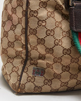 Vintage Gucci Sherry Line Tote Hopper Handbag