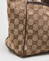 Vintage Gucci Sherry Line Tote Hopper Handbag