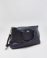 Vintage Coach Morgan Pebbled Leather Satchel Shoulder Bag