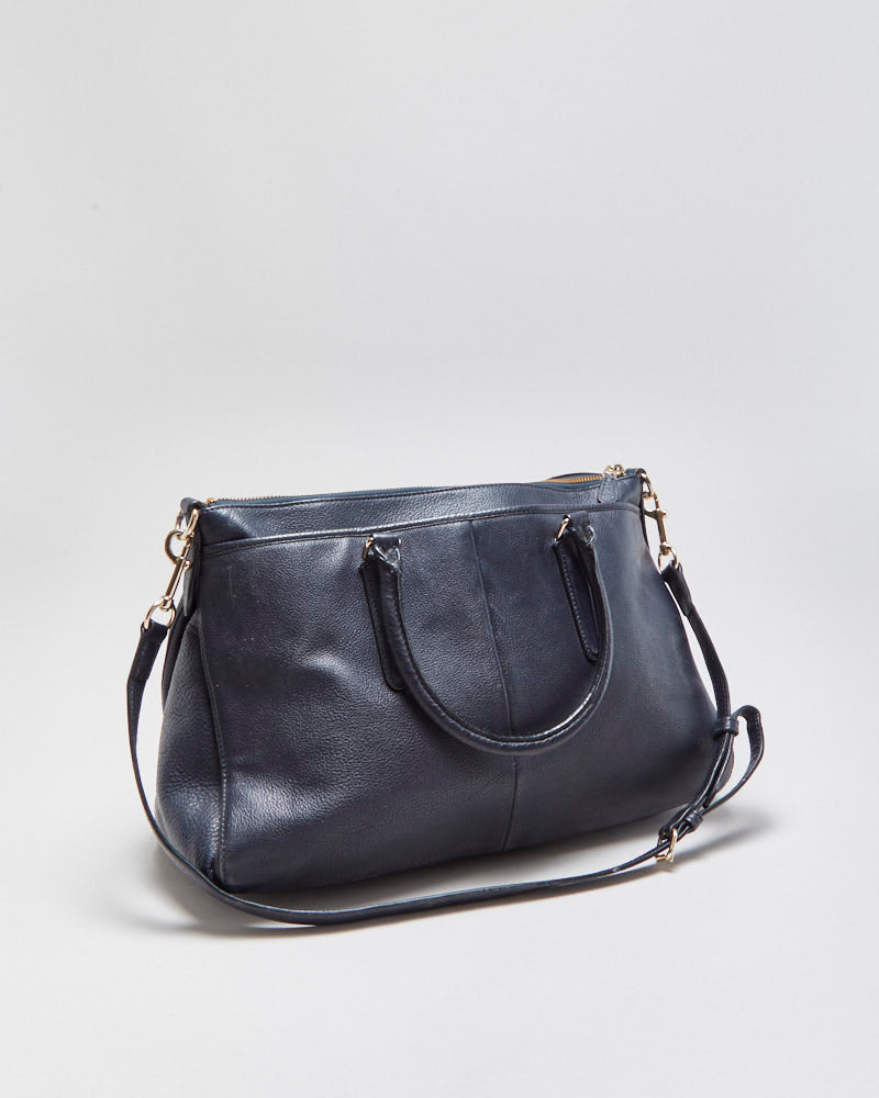 Vintage Coach Morgan Pebbled Leather Satchel Shoulder Bag