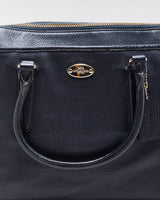 Vintage Coach Morgan Pebbled Leather Satchel Shoulder Bag