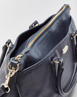 Vintage Coach Morgan Pebbled Leather Satchel Shoulder Bag