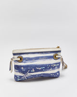 Vintage Y2k 00s Coach Embroidered Sequin Fish Wristlet Bag