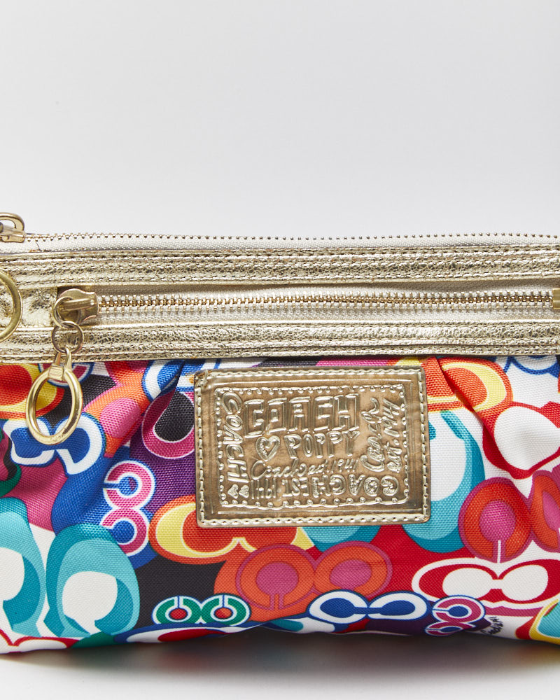 Vintage Y2k 00s Coach Poppy Pop C Graffiti Crossbody Bag