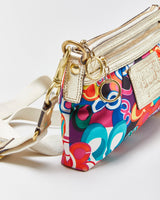 Vintage Y2k 00s Coach Poppy Pop C Graffiti Crossbody Bag