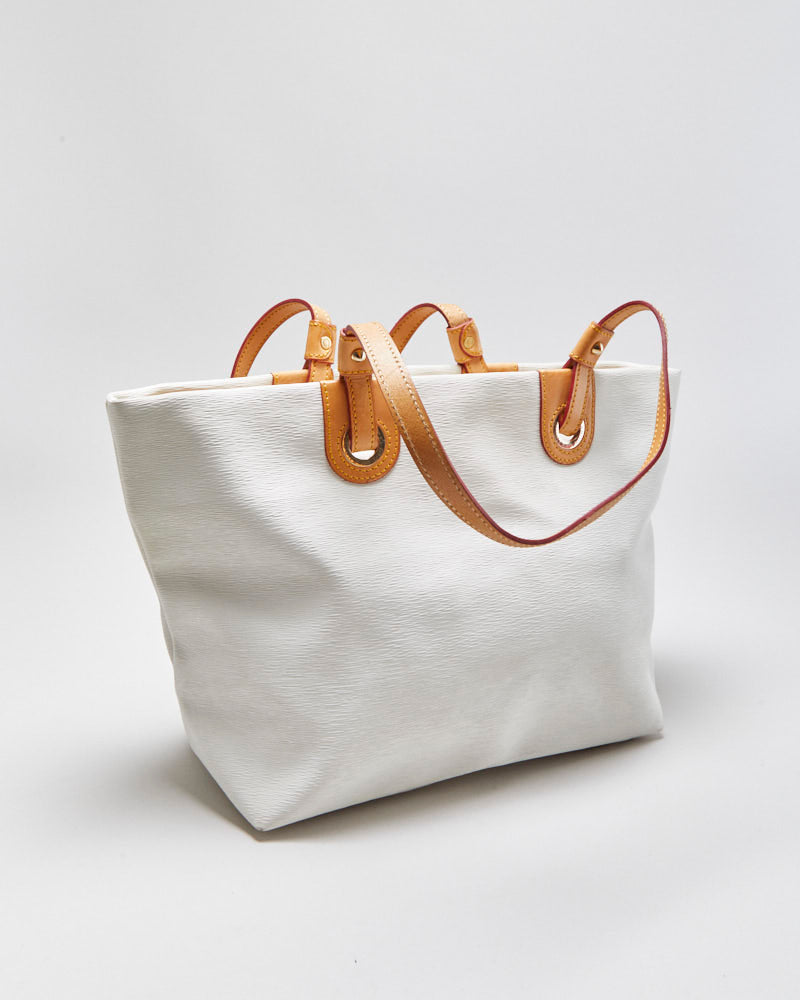 Vintage Dooney &amp; Bourke Textured Leather Tote Handbag