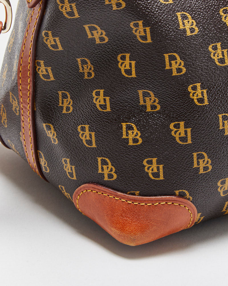 Vintage Dooney &amp; Bourke Gretta Darcy Monogram Satchel Handbag