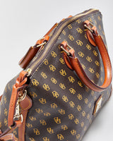 Vintage Dooney &amp; Bourke Gretta Darcy Monogram Satchel Handbag