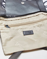 Vintage Y2K 00s Cavalli Class Zebra Print Tote Bag