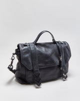 Vintage Mackage Pebbled Leather Satchel
