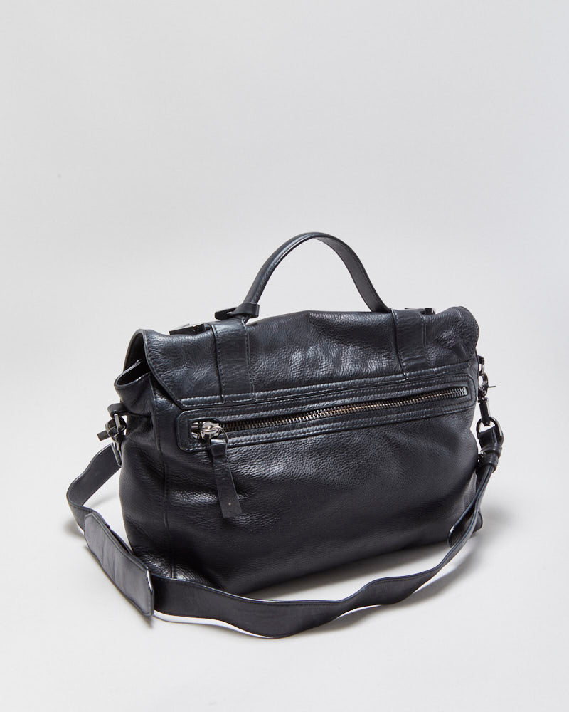 Vintage Mackage Pebbled Leather Satchel