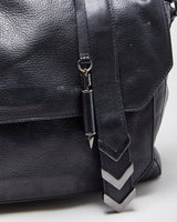 Vintage Mackage Pebbled Leather Satchel