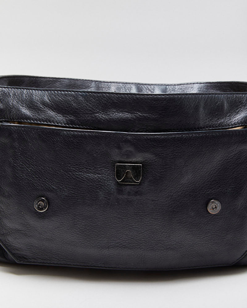 Vintage Mackage Pebbled Leather Satchel