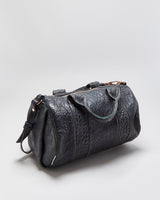 Vintage Alexander Wang Rocco Pebbled Leather Duffel Handbag
