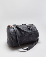Vintage Alexander Wang Rocco Pebbled Leather Duffel Handbag