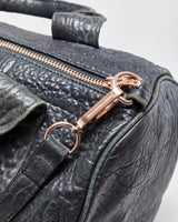 Vintage Alexander Wang Rocco Pebbled Leather Duffel Handbag