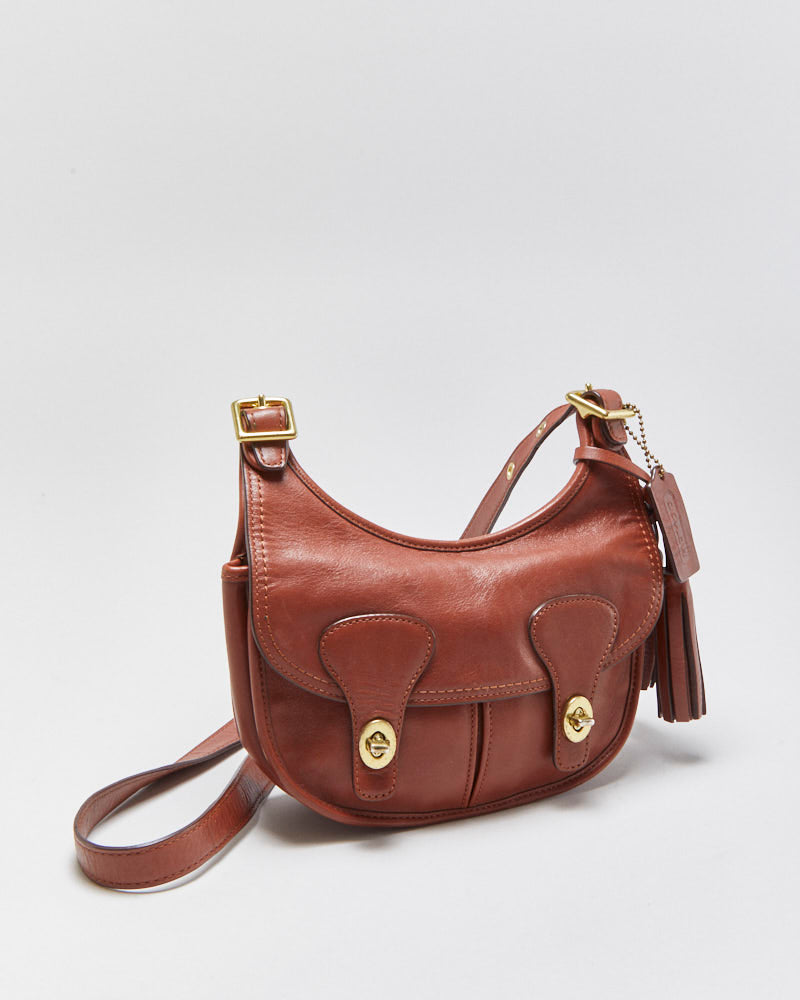 Vintage Coach Legacy Archival Collection Amanda Turnlock Flap Crossbody Bag
