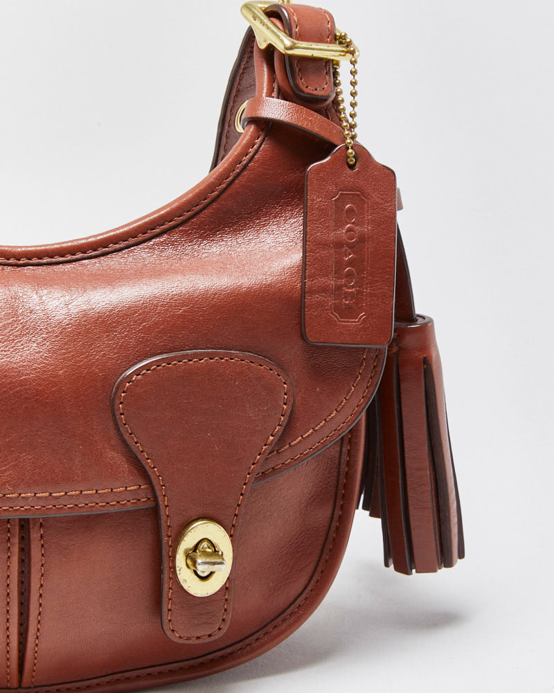 Vintage Coach Legacy Archival Collection Amanda Turnlock Flap Crossbody Bag