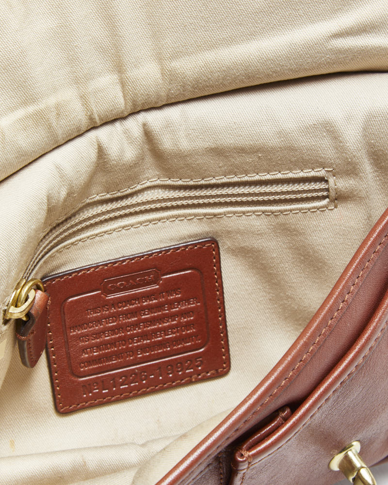 Vintage Coach Legacy Archival Collection Amanda Turnlock Flap Crossbody Bag