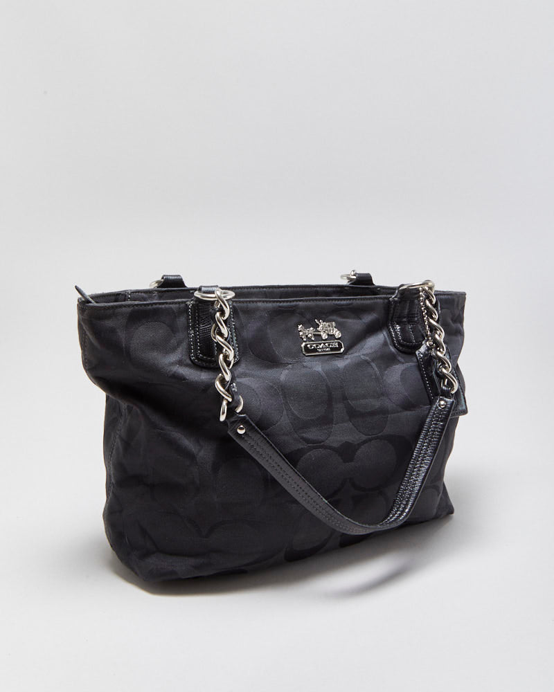Vintage Y2K 00s Coach Chelsea Signature Tote Handbag