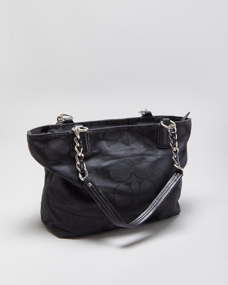 Vintage Y2K 00s Coach Chelsea Signature Tote Handbag