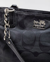 Vintage Y2K 00s Coach Chelsea Signature Tote Handbag