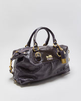Vintage Y2K 00s Coach Madison Sabrina Patent Leather Satchel
