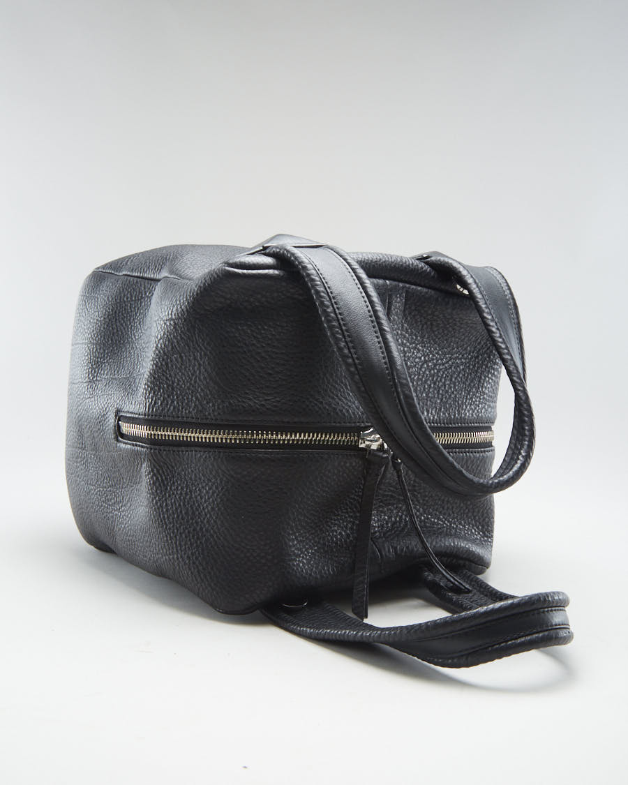 Mackage Black Pebbled Leather Handbag - O/S