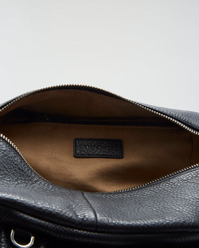 Mackage Black Pebbled Leather Handbag - O/S