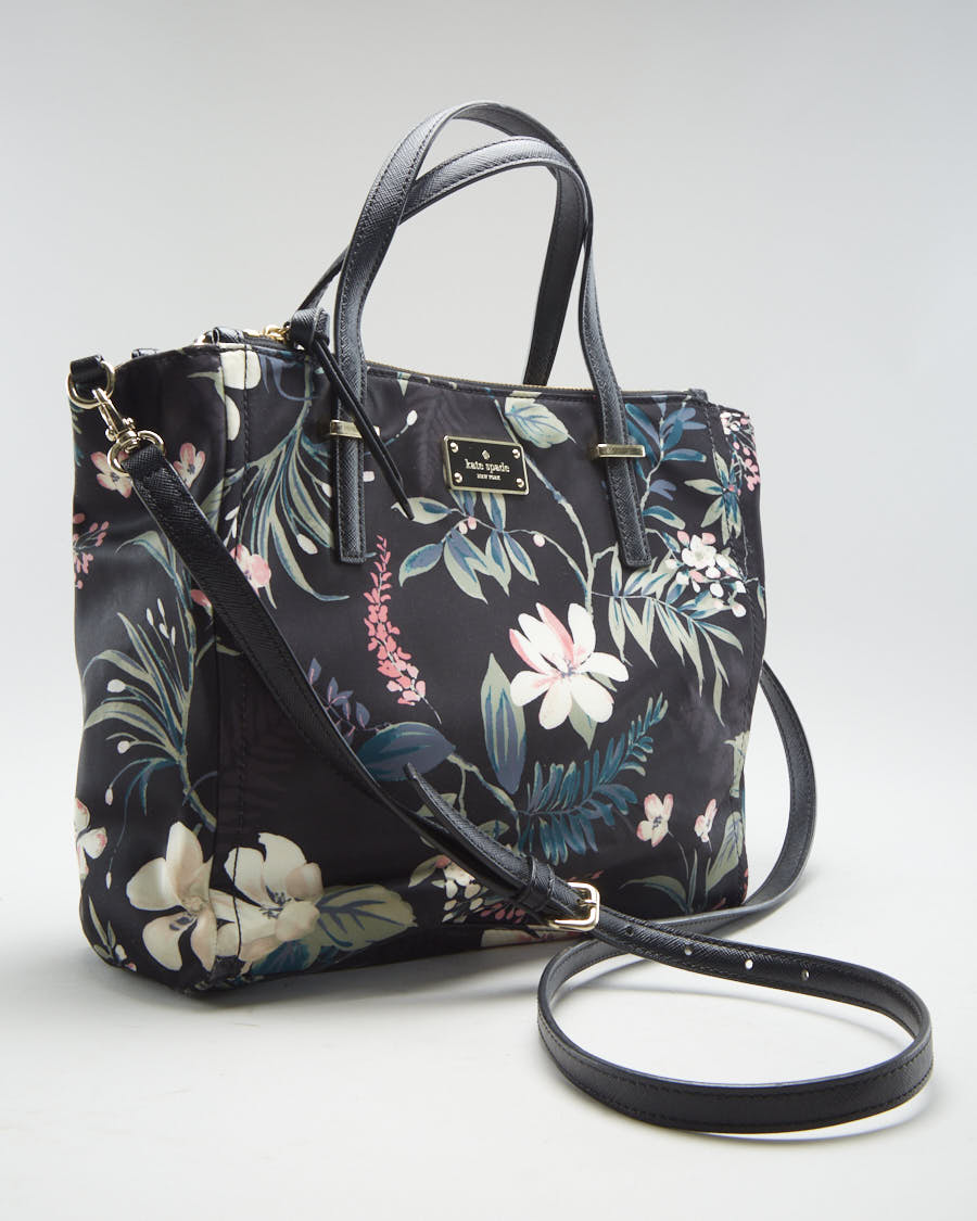 Kate Spade Floral Handbag - O/S